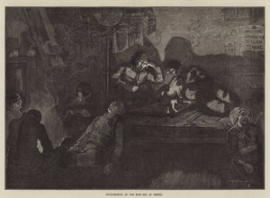 Opium roken in het oosten van Londen